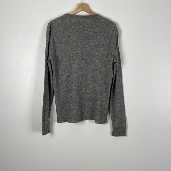 J. Crew Knit Goods long sleeve half button closure cotton sweatshirt Size Small - Picture 5 of 7